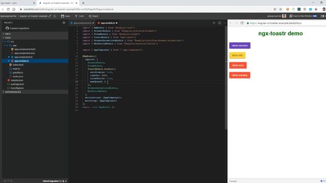 ngx-toastr global configuration смотреть онлайн