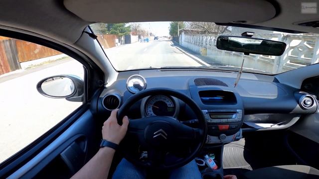 Citroen C1 1.0i 2005 | 68HP-93NM | POV TEST DRIVE, POV ACCELERATION, POV TOP SPEED, CITY | #DrivePO смотреть онлайн