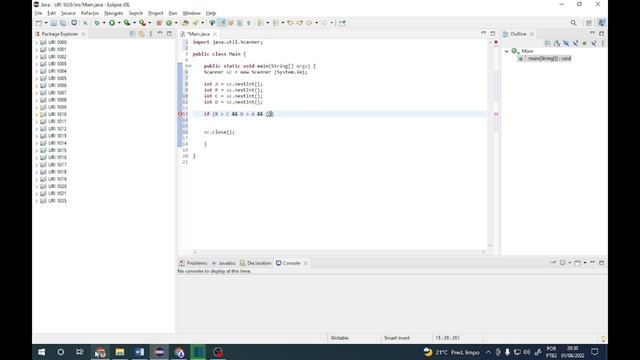Teste de Seleção 1 (URI 1035) - Exercício resolvido Java - Beecrowd смотреть онлайн