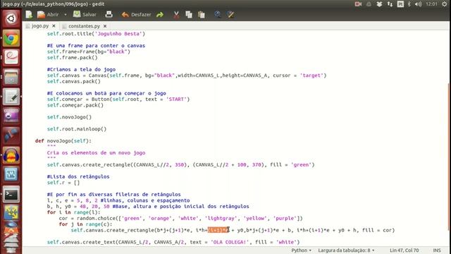 Aulas Python - 096 - Tkinter X: create rectangle, text, polygon смотреть онлайн