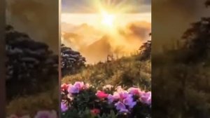 Христианская песня "Когда утром открываю глаза"