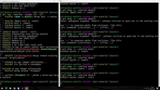 [Git v27] Relatív commit hivatkozások смотреть онлайн