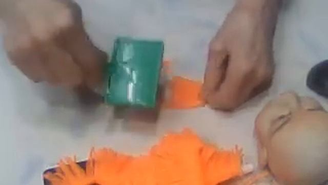 трессы из пряжи для куклы часть 1 смотреть онлайн