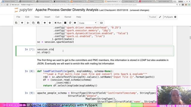 Jet-Lagged Live Coding with PySpark on GitHub Data смотреть онлайн