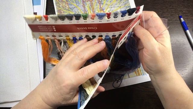 Покупки с Алиэкспресс/Китайские наборы вышивки смотреть онлайн