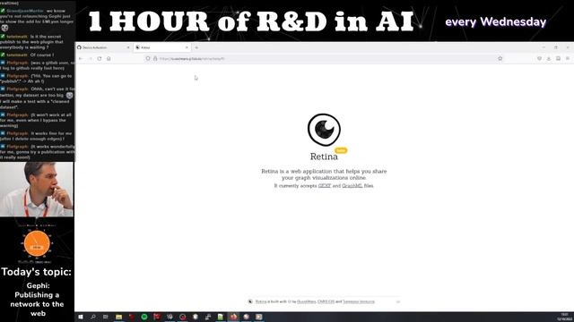 Gephi: publish networks to the web смотреть онлайн