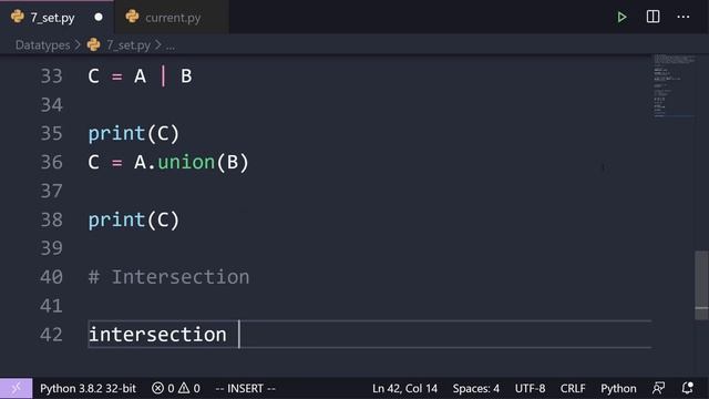 Mastering Python Set: A Comprehensive Tutorial on Set Data Type in Python| Nepali Tutorial смотреть онлайн
