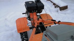 Обзор на мотоблок МБР9 Рысь.