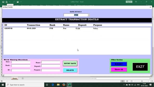 Userform ListBox - New Entry/ Edit/Delete/Store смотреть онлайн