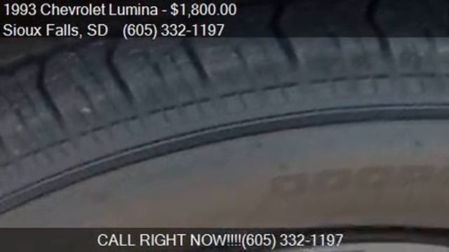 1993 Chevrolet Lumina Base 4dr Sedan for sale in Sioux Falls смотреть онлайн