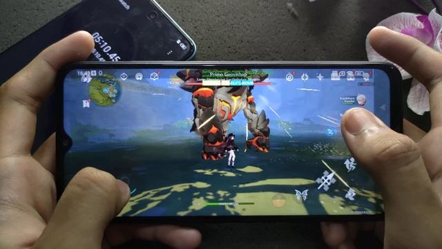 Xiaomi Poco M5 Mediatek Helio G99 Test Game Genshin Impact | Medium 60 Fps with Fps Meter смотреть онлайн
