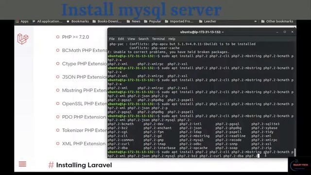 How to install PHP MYSQL on New Instance смотреть онлайн