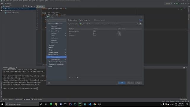 Voice Assistant Tutorial Python || Speech Recognition + AI chatbot смотреть онлайн