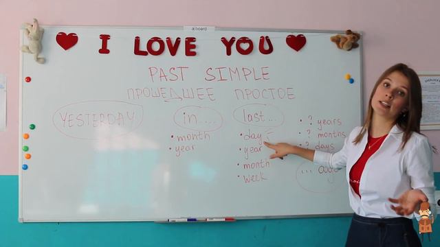 Time expressions in Past Simple смотреть онлайн