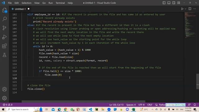 Direct Access Binary File Operations with Struct Library | A Level | By ZAK смотреть онлайн
