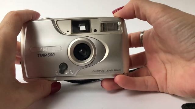 35mm film camera Olympus TRIP 500 смотреть онлайн