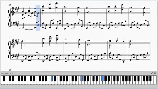 Honor Him (from Gladiator) - Piano Tutorial смотреть онлайн