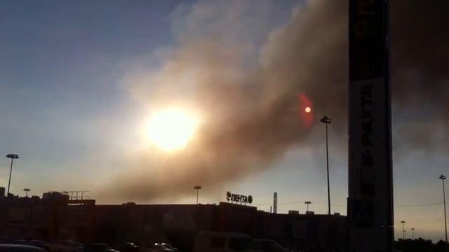 Пожар в Приморском районе смотреть онлайн