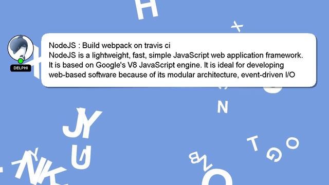 NodeJS : Build webpack on travis ci смотреть онлайн