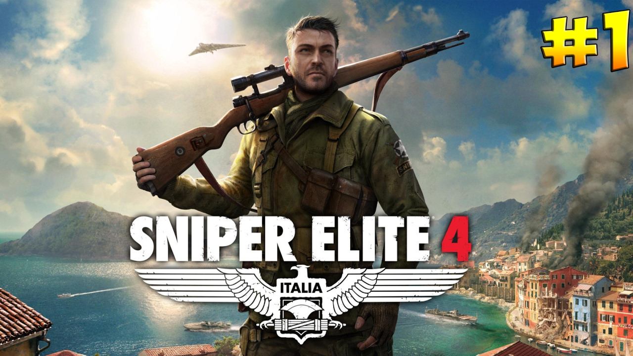 Sniper Elite 4 - ПЕРВЫЙ ВЗГЛЯД #1 смотреть онлайн