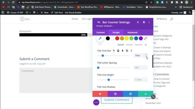 How to Add Progress Bar in Blog With Divi Builder in WordPress | Divi Page Builder Tutorial 2022 смотреть онлайн