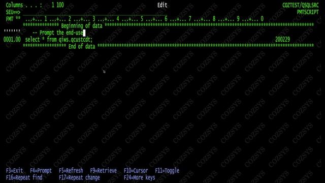 SQL iQuery Prompter Part 1 & 2 смотреть онлайн