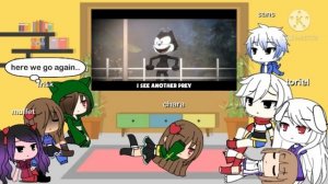 Undertale+ss chara react to Cartoon Cat- «Run Away»