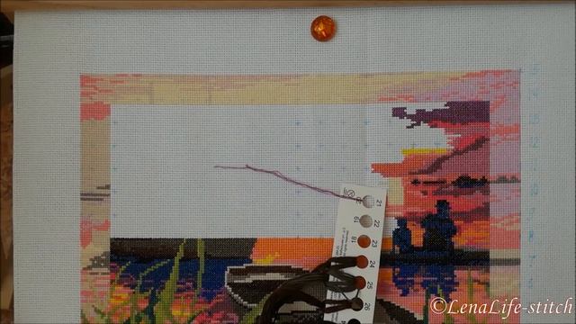 ♥201 ТИХАЯ ПРИСТАНЬ - продвижения двух недель. ОТЧЕТ 3. Каких ниток мало смотреть онлайн