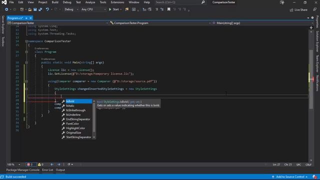 PDF comparison in C# смотреть онлайн