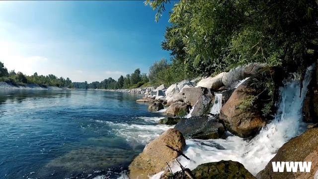 Прекрасные Звуки Дикого Водопада | Музыка для Релакса и сна. 30 Минут Водного шума. Шум воды водопа смотреть онлайн