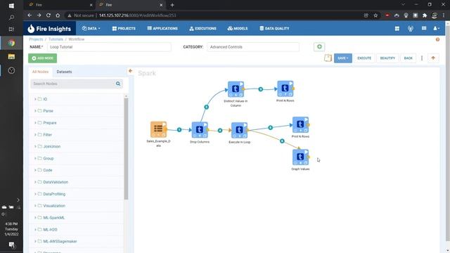 Execute In Loop | Node Tutorials смотреть онлайн