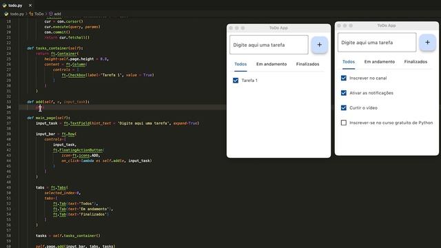 Python + SQLite3: Desenvolva um app de gerenciamento de tarefas passo a passo! смотреть онлайн