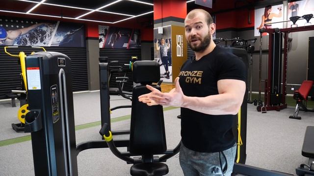 Трицепс-машина Bronze Gym M05-007 смотреть онлайн