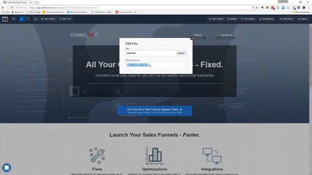 Issues with Clickfunnels Editor - Custom CSS смотреть онлайн