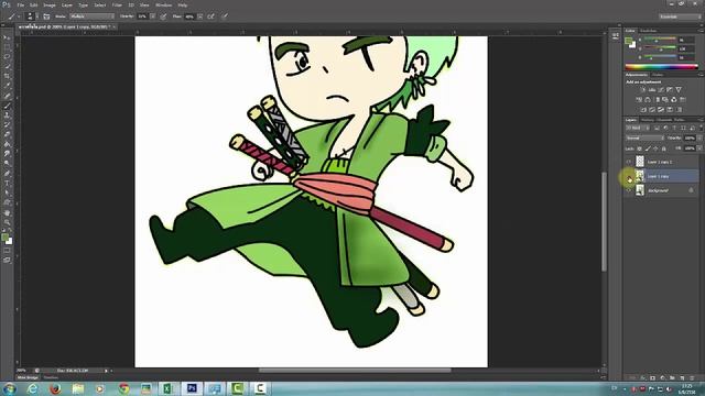 Cartoon Painting Tutorial Photoshop смотреть онлайн