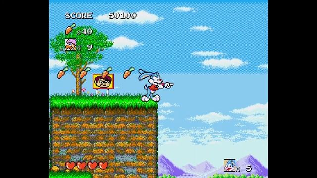 РЕТРО ОБЗОР ХАК TINY TOON ADVENTURES BUSTER'S HIDDEN TREASURE GOD MODE HACK смотреть онлайн