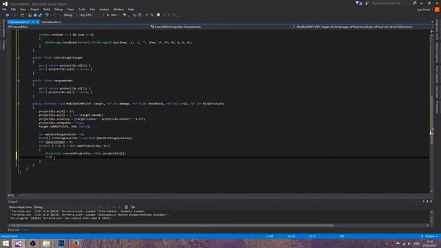 OUTDATED! - Terraria Mod Development Tutorial - Projectile Weapons (2/2) - tModLoader 0.9 смотреть онлайн