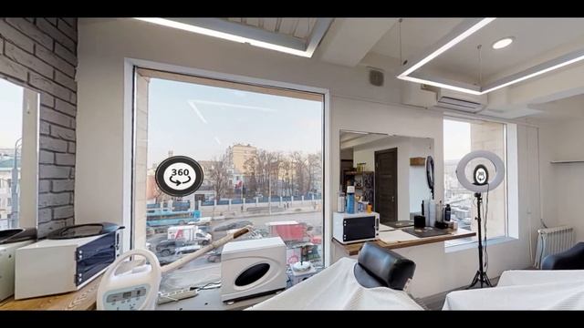 3Д тур Барбершоп from ONE VISION смотреть онлайн
