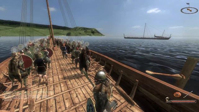 Морской бой и зачистка бандитов! - Mount & Blade: Viking Conquest смотреть онлайн