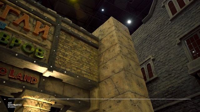 ВХОДНАЯ ГРУППА ИЗ АРТ БЕТОНА В ТЕМАТИЧЕСКУЮ ЗОНУ ПАРКА РАЗВЛЕЧЕНИЙ | ART BERENDEEVO STUDIO