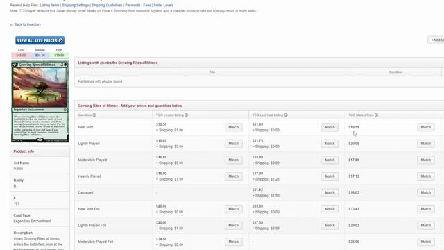 Getting Good... at BEGINNING Your TCGplayer Journey | Seller Level 1 смотреть онлайн