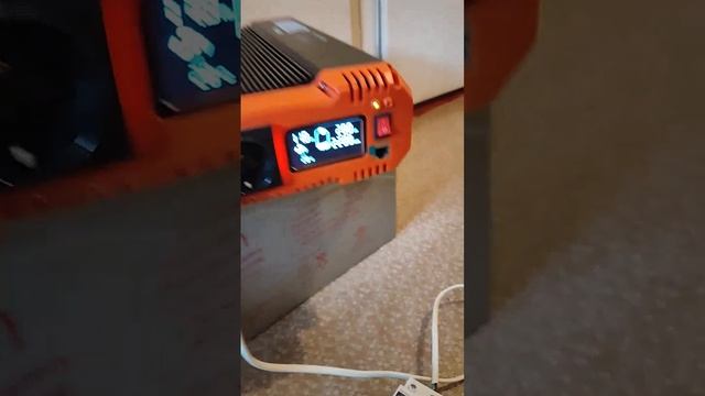 Тест инвертора FCHAO 2500 ватт. смотреть онлайн