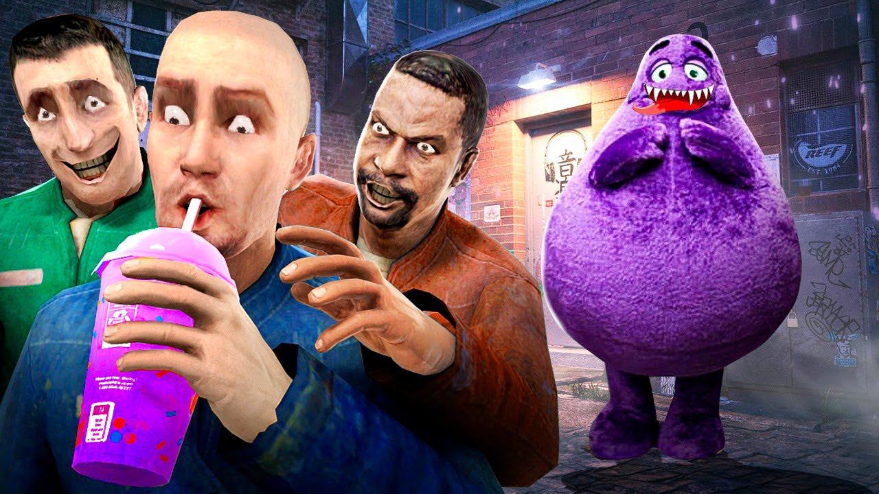 ГРИМАС ШЕЙК! УГАР И БЕЗУМИЕ В Garry`s Mod смотреть онлайн