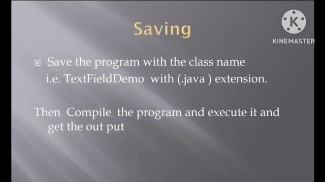 Java Program| Java AWT Text Field Program смотреть онлайн