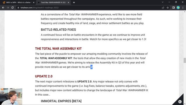 Road Map Analysis In-Depth -- Total War: Warhammer III смотреть онлайн