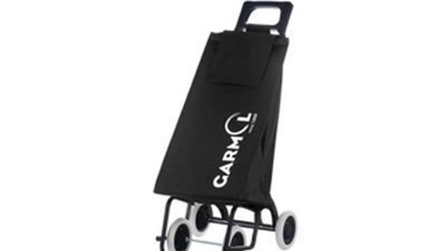 хозяйственная сумка тележка Garmol LOGO шасси CUATRE 50л Черный смотреть онлайн