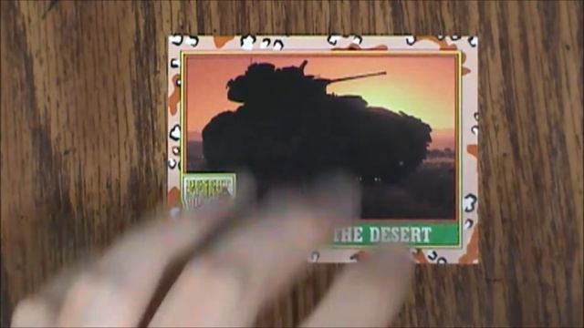 Desert Storm Series 1 Trading Cards (1991, Topps) -- What's Inside смотреть онлайн