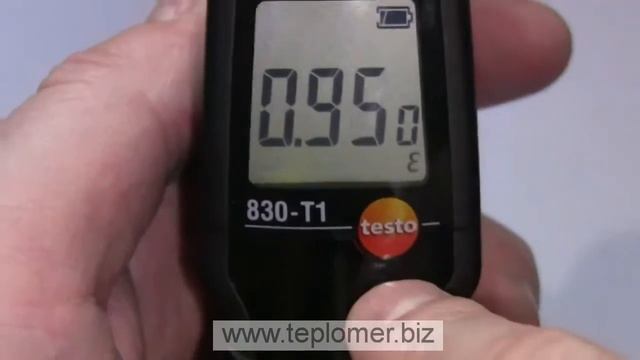 Обзор пирометра Testo 830 T1 смотреть онлайн