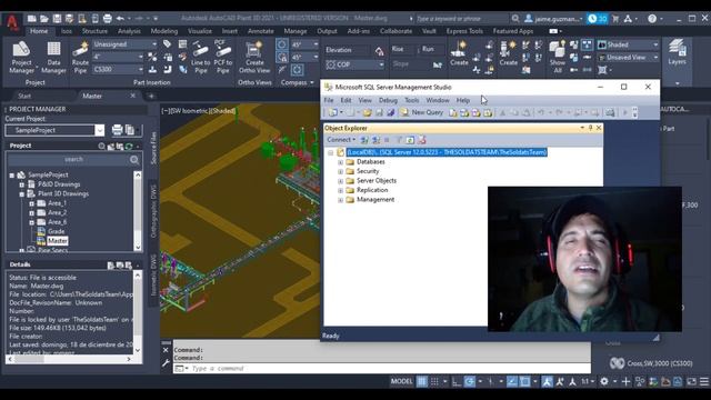 NUEVO AutoCad 3D Plant 2021 Direct Links Jaime Guzman Delgado El BIM Manager Chile смотреть онлайн