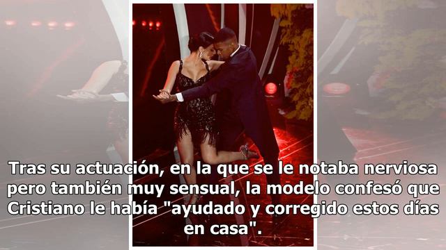 Georgina Rodríguez, La Estrella De San Remo: Su Sensual Tango Que Todos Aplauden